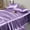 Purple, variant on 3/4 Pieces Luxury Satin Cooling Bed Sheet Set, High Density Thread Count Silky Skin-Friendly Breathable Bedding, Neat Edge Locking Reinforced Stitching, Flexible And Sturdy Long Lasting(Green,Twin)