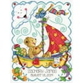 thumbnail image 2 of Tobin Counted Cross Stitch Kit 11"X14"-Sail Away Baby Birth Record (14 Count) - T21772, 2 of 2
