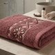 thumbnail image 1 of Toalla de medio baño 140x70 cm (400 gramos), Composición: 70% Algodón confeccionado con Hilo Open y 30% poliéster, Ideal para el baño, una visita a la playa o a la alberca.MOD201 VINO, 1 of 1
