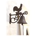 thumbnail image 2 of Cast Iron Rustic Vintage Western Farmhouse Rooster Chicken Door Wall Dinner Yard Outdoor Southwestern Farm Cowgirl Accent, 2 of 8