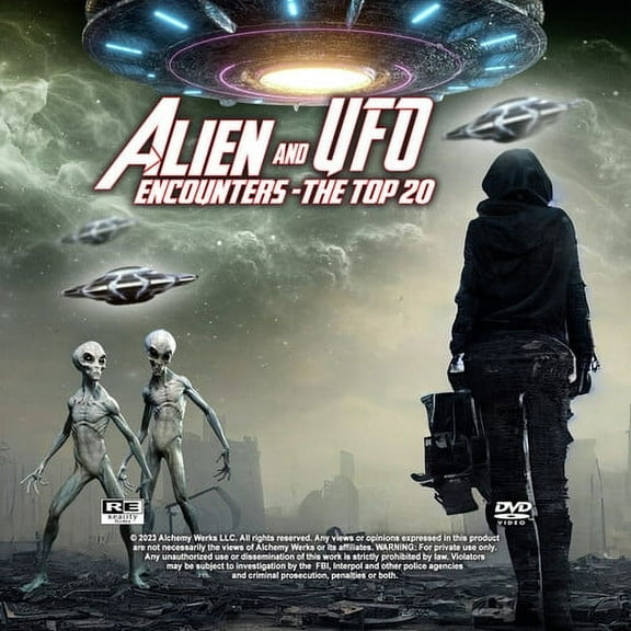 Alien and UFO Encounters: The Top 20 (DVD), Alchemy Werks, LTD, Documentary