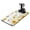 White-20, variant on Washable Rubber Sunflower Cute Floral Dish Drying Mats for Kitchen Counter Home Large Coffee Bar Pad Accessories and Decor for Utensils Stemware 18''x24''