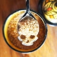 thumbnail image 6 of 304 Stainless Steel Skull Sugar Spoon Dessert Tea Coffee Stirring Spoon, 6 of 8