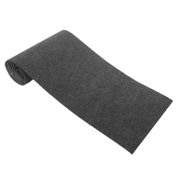 COMPUKAS Peel and Stick Dark Grey Carpet Tiles Roll Waterproof and Cat Safe for Indoor Home Areas