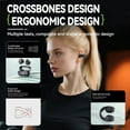 thumbnail image 5 of Acer Bluetooth 5.4 Open Ear Clip-On Earbuds - HiFi Stereo, Type-C Fast Charge, Ultra-Long Standby - Wireless Headphones for Workout & Running, Black, 5 of 12