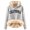 Light Gray, variant on WEAIXIMIUNG Oversized Sweatshirt Dress Size Zip Women's Winter E Velvet Padded Warm Cardigan Sherbet Hooded Sweatshirt Jacket