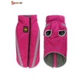 thumbnail image 3 of Spencer Winter Dog Coat Jacket Waterproof Warm Pet Vest Reflective Snowsuit Cold Weather Puppy Dog Outwear Apparels for Medium Large Dogs "Rose Red,3XL", 3 of 9