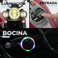 thumbnail image 4 of Moto eléctrica montable Baby Gaon Chopper rojo con Musica, 4 of 5