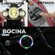 thumbnail image 4 of Moto eléctrica montable Baby Gaon Chopper rojo con Musica, 4 of 5