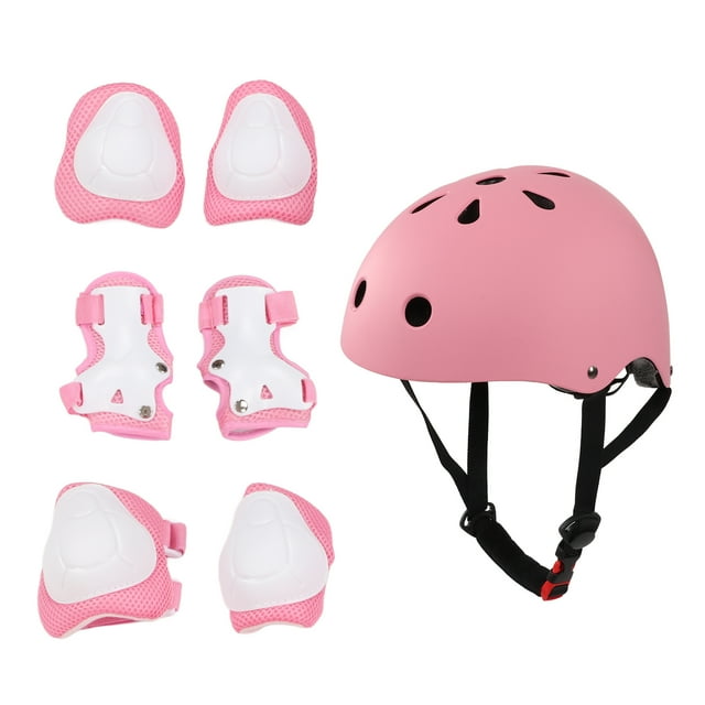 Conjuntos De Rodilleras Y Coderas Para Casco De Seguridad, 7 Unidades Por Juego, Para Niños