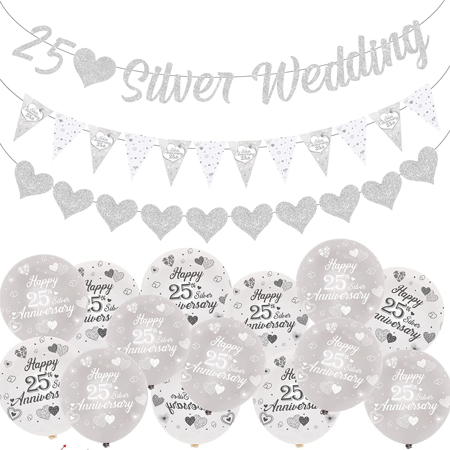 ✨ Glitzer-Banner 'IT 50 Portati Dio' – Perfekte Deko Für Feiern & Events