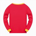 thumbnail image 4 of NOLDARESGirls Christmas Pajamas Toddler Boy Kids Holiday Jammies Set PJS Winter Sleepwear Children Clothes X104-Red, 4 of 5