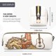 thumbnail image 3 of Fotbe Cowboy Rodeo Guitar Estuche para Lápices de Cuero con Estampado, Estuche con Cremallera Resistente, Organizador Compacto y Elegante para Papelería, 3 of 7