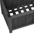 thumbnail image 6 of vidaXL Garden Trellis Planter Black 27.6"x11.8"x53.1" Solid Firwood, 6 of 7