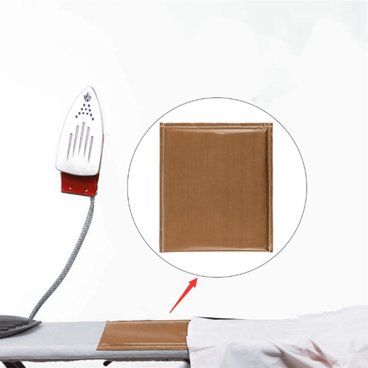 10Pcs 3 Sizes Heat Pressing Transfer Pillow Heat Pad with 4PCS Heat Sheet for Heat Digital