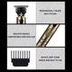 thumbnail image 2 of Cortar El Pelo Recortadores eléctricos 600mAh Máquina para cortar cabello recargable para hombres Niños Bebé Ndcxsfigh Libre de BPA, 2 of 4