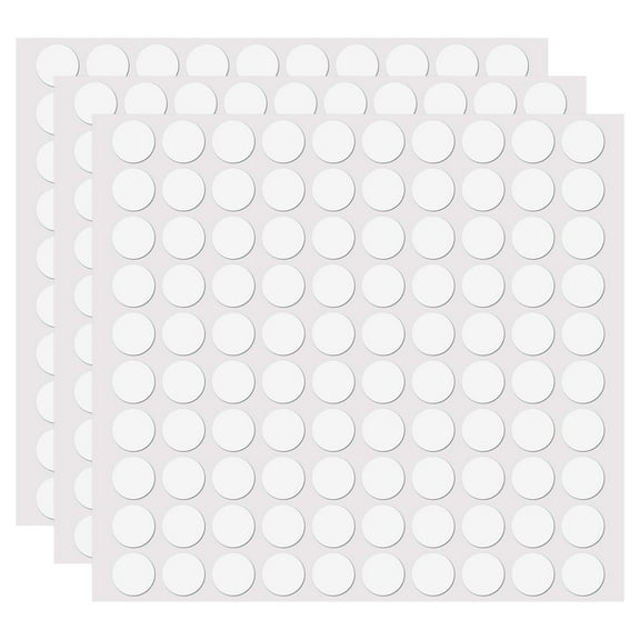 Uxcell 300pcs Sticky Tack for Wall Hanging, Removable Adhesive Poster Putty, Double-Side Mounting Putty for Hanging Pictures and Museum Art (10mm)