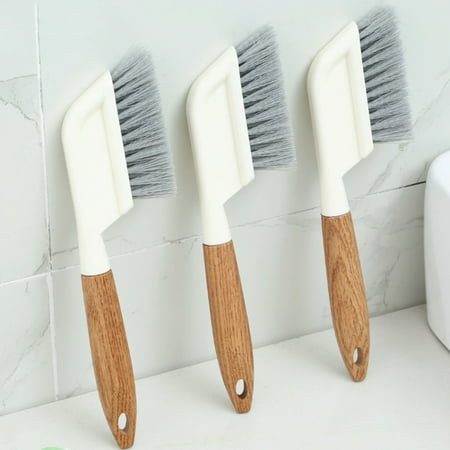 

Ringshlar Crevice Gap Cleaning Brush with Durable Wooden Handle for Household Cleaning
