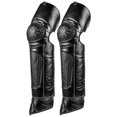 thumbnail image 1 of Yeacher 2PCS Knee Pads Protective Pads Strengthened PE Turtle Shell Keep Warm Windproof Waterproof for Skateboarding Skating Cycling Riding Motorcycle Scooter Mountain Climbing, 1 of 8