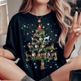 thumbnail image 2 of Boxer Christmas Tree T-Shirt, Funny Dog Lover Gift, German Boxer Christmas Lights Shirts, Christmas Shirts for Women Men, 2 of 3