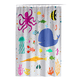 thumbnail image 1 of Cortina Para Baño Impermeable Tela 180x180cm Con 12 Ganch Xtellar multicolor, 1 of 3