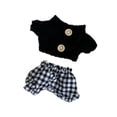 thumbnail image 4 of Ropa de peluche para muñecas de 17 cm Hugo conjunto de suéter y pantalones disfraz accesorios para fotos, 4 of 9