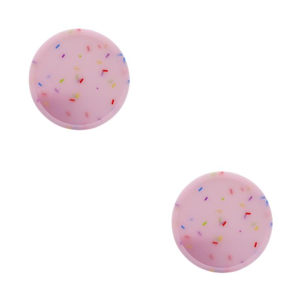 Posavasos de silicona Toystoory 10 cm Rosa 2 Piezas resistente a altas temperaturas