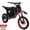 Seeker01-D BO, variant on 37MPH E-TrailX Electric Dirt Bike 3000W(Peak)Mid-Drive for Adults,200NM Electric motorcycle,48V23AH Removable Battery,14"/12"Fat Tires,Hydraulic Brakes Mountain Motorcycle