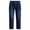 Loose Blue, variant on Vivianyo HD Women's Drawstring Elastic Waist Wide Leg Jeans, Pull-On Casual Denim Pants with Pockets, Women's Dark Blue, Sizes S-2XL