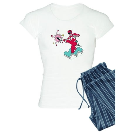 

CafePress - Power Rangers Red Ranger Kicki - Women s Light Pajamas