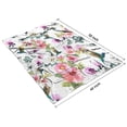 thumbnail image 4 of Pioneer Flower Floral Print Pattern Blanket,Comfortable Soft Lamb Wool Throw Blanket,All Season,Warm Lightweight Blankets for Sofa Bed Couch Living Room Chair,40"x50", 4 of 4