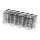 thumbnail image 1 of Portacepillos de dientes Organizador de cepillos de dientes con juego de vasos Fácil de instalar Ahorra espacio 4 tazas gris, 1 of 9