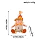 thumbnail image 3 of Decoración del hogar, decoración de la habitación, decoración de la pared Muñeca espantapájaros de Acción de Gracias Serie 14 Decoraciones Adorno de muñeca enana duende de hoja de arce de temporada Mu, 3 of 4