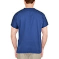 thumbnail image 2 of Unisex Men/Women V-Neck Scrub Cotton Uniforms Medical Hospital Nursing Shirt Top, 2 of 3