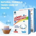 thumbnail image 4 of 90pcs Nanos Concentrated Laundry Tablets Fast Dissolve Clothes Stain Removal Sheet for Top Pants, 4 of 5