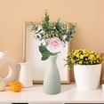thumbnail image 4 of Ramo de flores de rosa artificial | Imitación de seda realista | Decoración de bodas a mano | Decoración vibrante para el hogar | Fiesta de centros de mesa | 33cm de longitud | 1 Pieza, 4 of 7