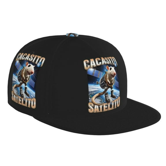 Italian Brainrot Baseball Cap For Men, Women & Kids, Classic Flat Brim Hat Hip Hop Trucker Hat Adjustable Snapback Hat