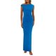 thumbnail image 1 of Vestido largo PRETTYGARDEN para mujer, verano 2025, con un solo hombro, azul, 1 of 9