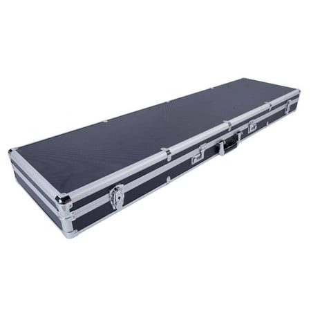 53' Aluminum Gun Case - ZOKOP 53'' Rifle Shotgun Hard Carrying Case Aluminum Framed Lock Box Safe Storage New