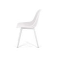 thumbnail image 4 of Christopher Knight Home Darleen Outdoor Dining Chair Set of 2, White, 4 of 9