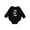 AB-Black, variant on Mallard Ducks Baby Fleece Bodysuit
