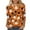 A08-Gold, variant on yoeyez Halloween Shirts For Women 3/4 Sleeve Print Tops Casual Crewneck Basic Pullover Fall Business Work Blouses Multicolor,S