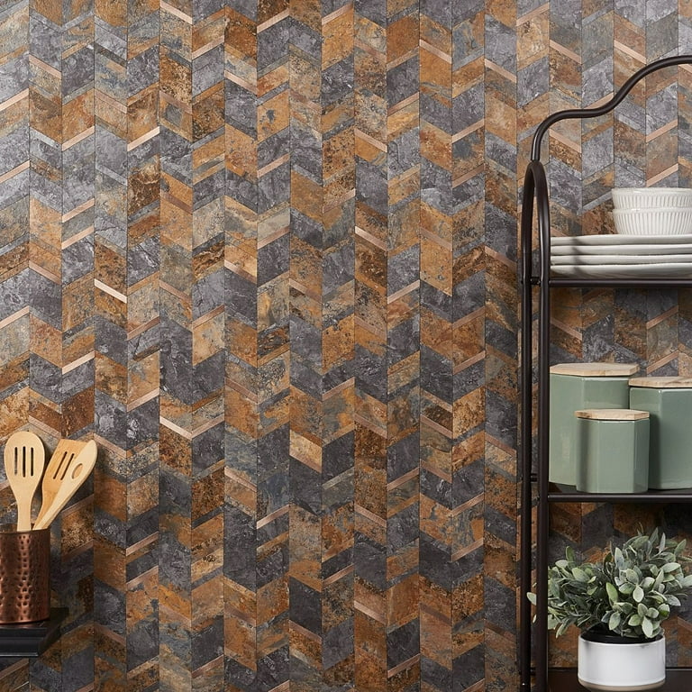 Bond Tile Easy Luxe Tether Slate 11.02 in. x 11.41 in. SPC Peel and Stick Tile (0.87 Sq. Ft. / Sheet) Bond Tile Easy Luxe Tether Slate 11.02 in. x 11.41 in. SPC Peel and Stick Tile (0.87 Sq. Ft. / Sheet)