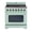 Summer Mint Green, variant on Unique Appliances Classic Retro 36" Wide 5.2 Cu. Ft. Free Standing Gas Range - Summer Mint Green