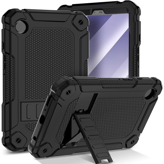 SUPNICE Case for Samsung Galaxy Tab A9 8.7 Inch 2023 (SM-X110/X115/X117) with Kickstand, Shockproof Bumper Case for Galaxy Tab A9 2023 8.7”,Black
