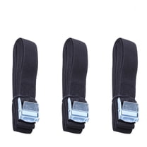 YFJQTZX 6pc Lashing Straps with Buckle Nylon Quick Release Lashing Straps for Cargo Tie Down Car Roof Rack Luggage Kayak Carrier Moving Canoe and Hammock (Black)