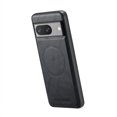 thumbnail image 6 of Magnetic Phone Case for Google Pixel 8, Classic Business Shockproof Protective Compatible with MagSafe Charging PU Leather Back Case for Men Women for Google Pixel 8 - Black, 6 of 7