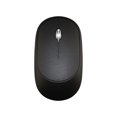 thumbnail image 1 of Ultra-Thin 2.4Ghz Mute Button Rechargeable Wireless Mouse Home PC Accessory - Black, 1 of 5