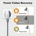 thumbnail image 1 of Tuya WiFi Smart Plug 20A EU Smart Socket With Power Monitor Timing, 1 of 5
