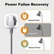 thumbnail image 1 of Tuya WiFi Smart Plug 20A EU Smart Socket with Power Monitor Timing Smart Life Support for Home Yande, 1 of 5